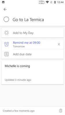 Microsoft To-Do android App screenshot 2